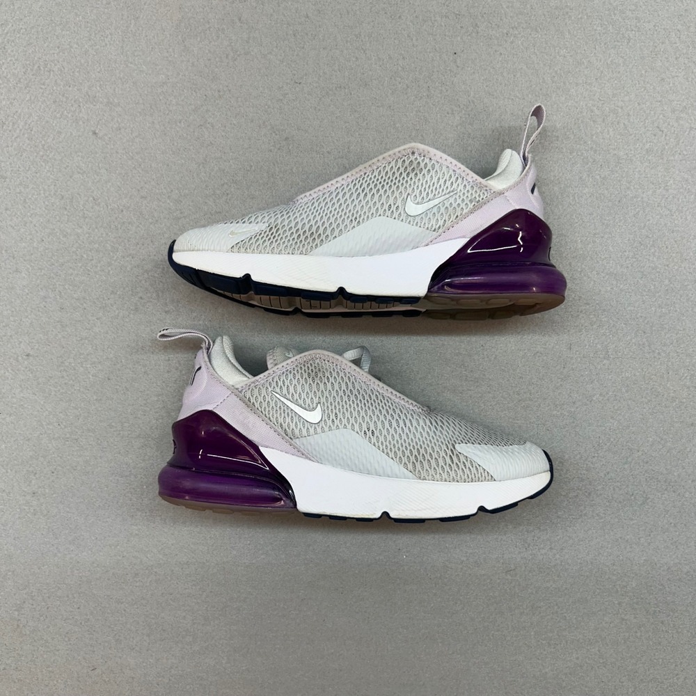Nike Air Max 270 Kids Shoes Light Violet Purple AO2372-023 Size 2Y